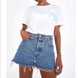 Levi’s 501 high rise shorts